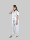 Pearl White Jumpsuit